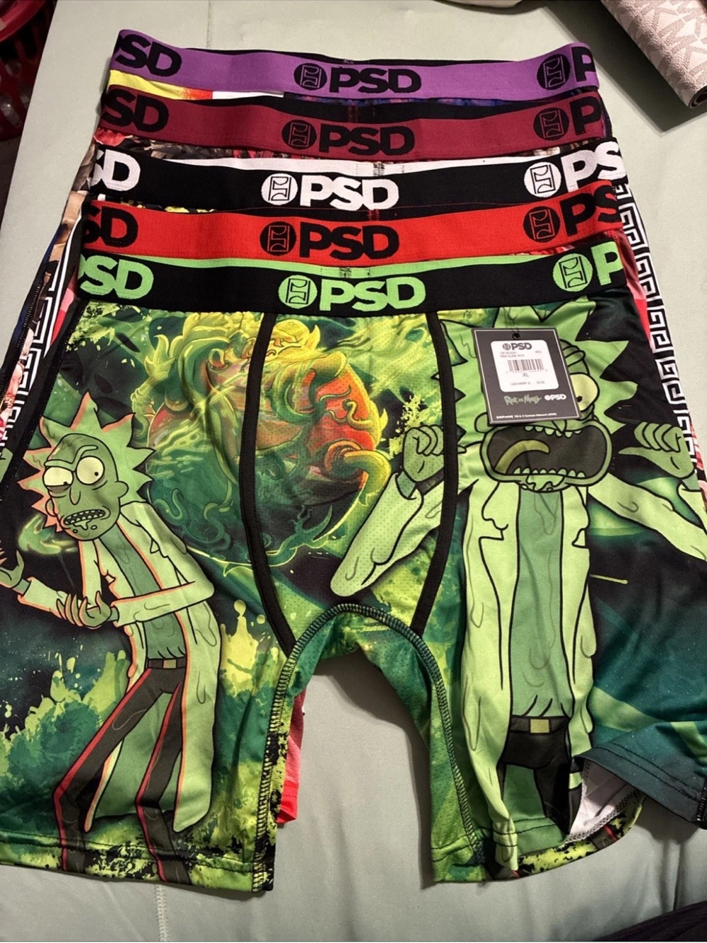 PSD mens boxer briefs lot of 5 size XL